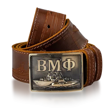 Ремень с пряжкой «ВМФ» МП-41165