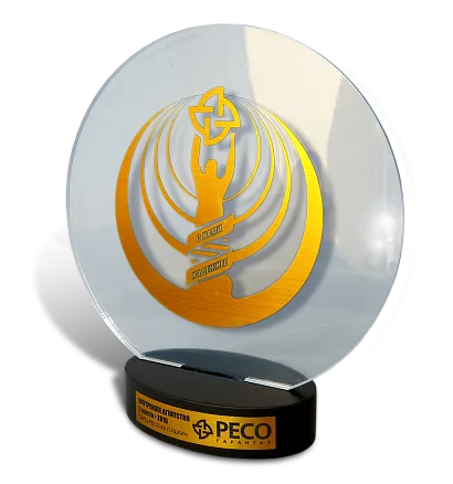 Награда из оргстекла для РЕСО МП-16929