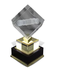 Приз с 3D гравировкой