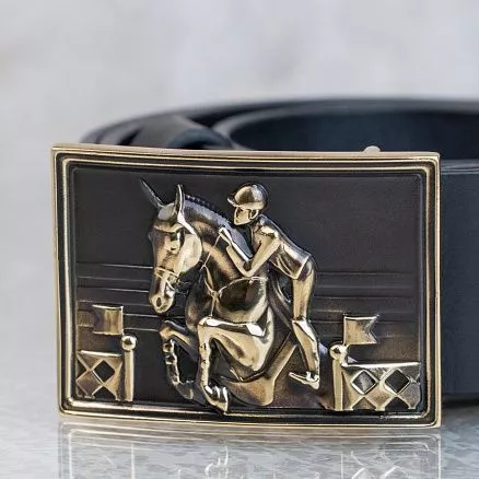 Ремень с пряжкой «Конный спорт» МП-41059
