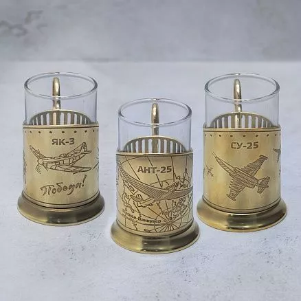 Подстаканники «Авиация - история» МС-41506